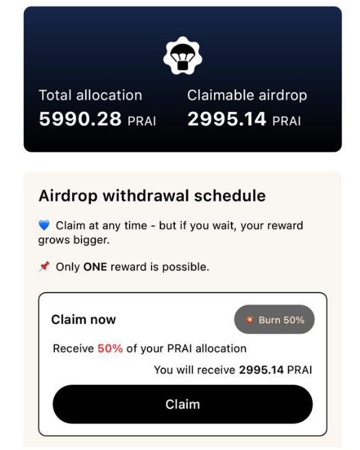 Privasea Airdrop Claim is Live! Update your Human app to claim your tokens